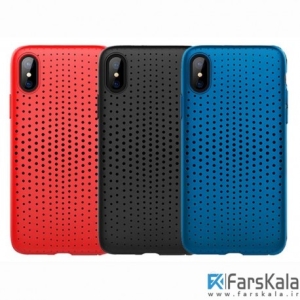 محافظ ژله ای آیفون X مدل Rock Dot