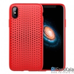 محافظ ژله ای آیفون X مدل Rock Dot