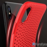 محافظ ژله ای آیفون X مدل Rock Dot