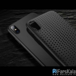 محافظ ژله ای آیفون X مدل Rock Dot
