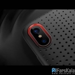 محافظ ژله ای آیفون X مدل Rock Dot