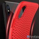 محافظ ژله ای آیفون X مدل Rock Dot