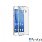 محافظ شیشه ای - ژله ای Transparent Cover برای Samsung Galaxy C7 Pro