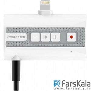 دستگاه ضبط تماس لایتنینگ PhotoFast