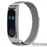 بند فلزی آهن ربایی دستبند شیائومی Xiaomi Metal Mi Band 2 Magnetic Strap