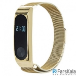 بند فلزی آهن ربایی دستبند شیائومی Xiaomi Metal Mi Band 2 Magnetic Strap