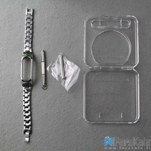 بند فلزی دستبند شیائومی Xiaomi Metal Mi Band 2 Strap