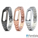 بند فلزی دستبند شیائومی Xiaomi Metal Mi Band 2 Strap
