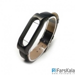 بند چرمی دستبند شیائومی Xiaomi Ultrathin Mi Band 2 Strap