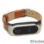 بند چرمی دستبند شیائومی Xiaomi Ultrathin Mi Band 2 Strap