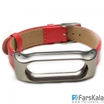بند چرمی دستبند شیائومی Xiaomi Ultrathin Mi Band 2 Strap