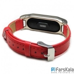 بند چرمی دستبند شیائومی Xiaomi Ultrathin Mi Band 2 Strap