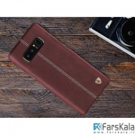 قاب محافظ چرمی نیلکین سامسونگ Nillkin Englon Samsung Galaxy Note 8