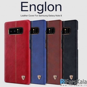 قاب محافظ چرمی نیلکین سامسونگ Nillkin Englon Samsung Galaxy Note 8