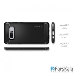 محافظ ژله ای اسپیگن سامسونگ Spigen Rugged Armor Case Samsung Note 8
