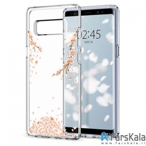 قاب محافظ اسپیگن سامسونگ Spigen Crystal Shell Blossom Case Samsung Note 8