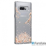 قاب محافظ اسپیگن سامسونگ Spigen Crystal Shell Blossom Case Samsung Note 8