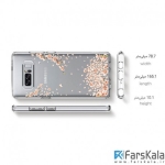 قاب محافظ اسپیگن سامسونگ Spigen Crystal Shell Blossom Case Samsung Note 8