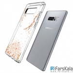 قاب محافظ اسپیگن سامسونگ Spigen Crystal Shell Blossom Case Samsung Note 8