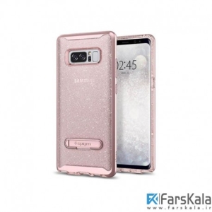 قاب محافظ اسپیگن سامسونگ Spigen Crystal Hybrid Glitter Case Samsung Note 8