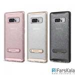 قاب محافظ اسپیگن سامسونگ Spigen Crystal Hybrid Glitter Case Samsung Note 8