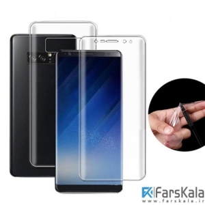محافظ شفاف پشت و رو  TPU با پوشش کامل برای Samsung Galaxy Note 8