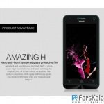 محافظ صفحه نمایش شیشه ای Asus Zenfone C ZC451CG H مارک Nillkin