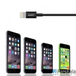 کابل شارژ لایتنینگ آکی AUKEY CB-D8 Lightning Cable USB