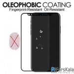 محافظ صفحه نمایش شیشه ای Apple iPhone X مدل 3D
