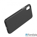 قاب نیلکین Apple iPhone X مدل Carbon Fiber