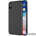 قاب نیلکین Apple iPhone X مدل Carbon Fiber
