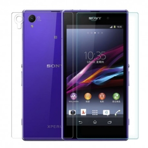 محافظ صفحه نمایش شیشه ای پشت و رو برای Sony Xperia Z1