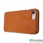 کیف محافظ چرمی نیلکین Nillkin QIN Series برای گوشی Apple iPhone 8