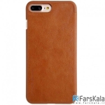 کیف محافظ چرمی نیلکین Nillkin QIN Series برای گوشی Apple iPhone 8 plus