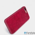 کیف محافظ چرمی نیلکین Nillkin QIN Series برای گوشی Apple iPhone 8 plus