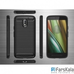 محافظ ژله ای موتورولا Carbon Fibre Case Motorola Moto E3