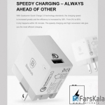 شارژر سریع هوشمند بیسوس Baseus Blade Series QC3.0 Charger