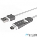 کابل دو سر تایپ سی و میکرو یو اس بی نیلکین Nillkin Plus Cable
