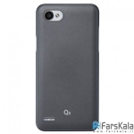 قاب محافظ اصلی ال جی Voia SF Coating Hard Case LG Q6