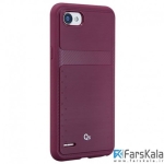 محافظ ژله ای اصلی ال جی Voia Geometry TPU case LG Q6