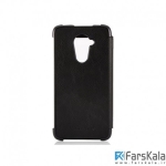 کیف اصلی چرمی بلک بری BlackBerry DTEK60 Smart Flip Cover