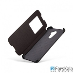 کیف اصلی چرمی بلک بری BlackBerry DTEK60 Smart Flip Cover