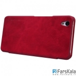 کیف چرمی نیلکین Nillkin Qin Leather Case OnePlus X