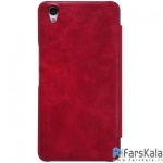 کیف چرمی نیلکین Nillkin Qin Leather Case OnePlus X