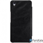 کیف چرمی نیلکین Nillkin Qin Leather Case OnePlus X
