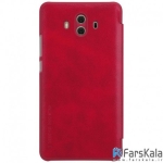 کیف چرمی نیلکین Nillkin Qin Leather Case Huawei Mate 10