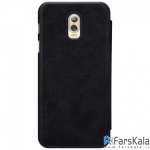 کیف چرمی نیلکین Nillkin Qin Leather Case Samsung Galaxy J7 Plus