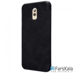 کیف چرمی نیلکین Nillkin Qin Leather Case Samsung Galaxy J7 Plus