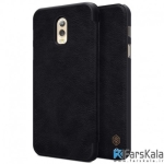 کیف چرمی نیلکین Nillkin Qin Leather Case Samsung Galaxy J7 Plus