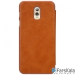 کیف چرمی نیلکین Nillkin Qin Leather Case Samsung Galaxy J7 Plus